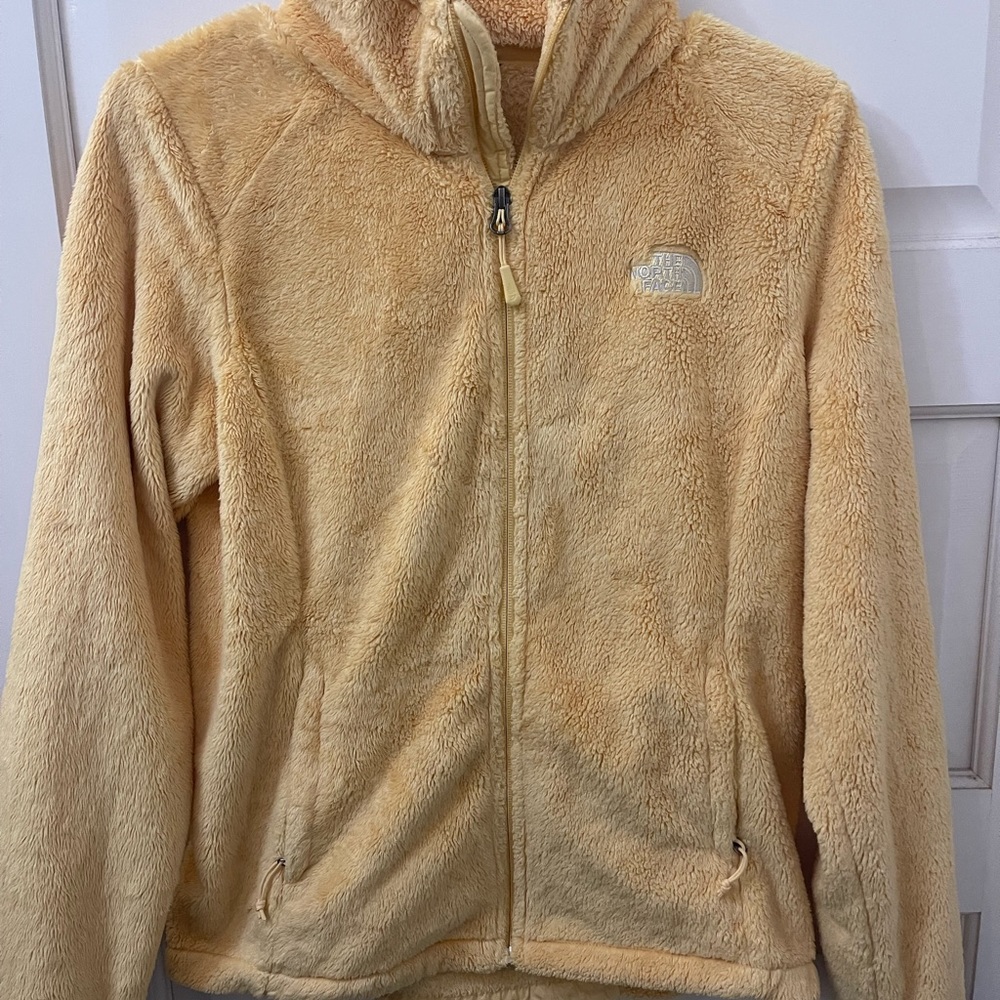 YELLOW NORTH FACE JACKET